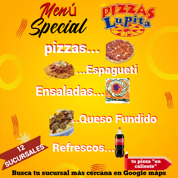 PIZZAS LUPITA Olivares Menu - Image 1